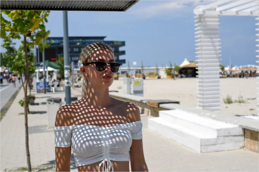 Sommer Outfit Leinenhose Und Top Foto 5caf