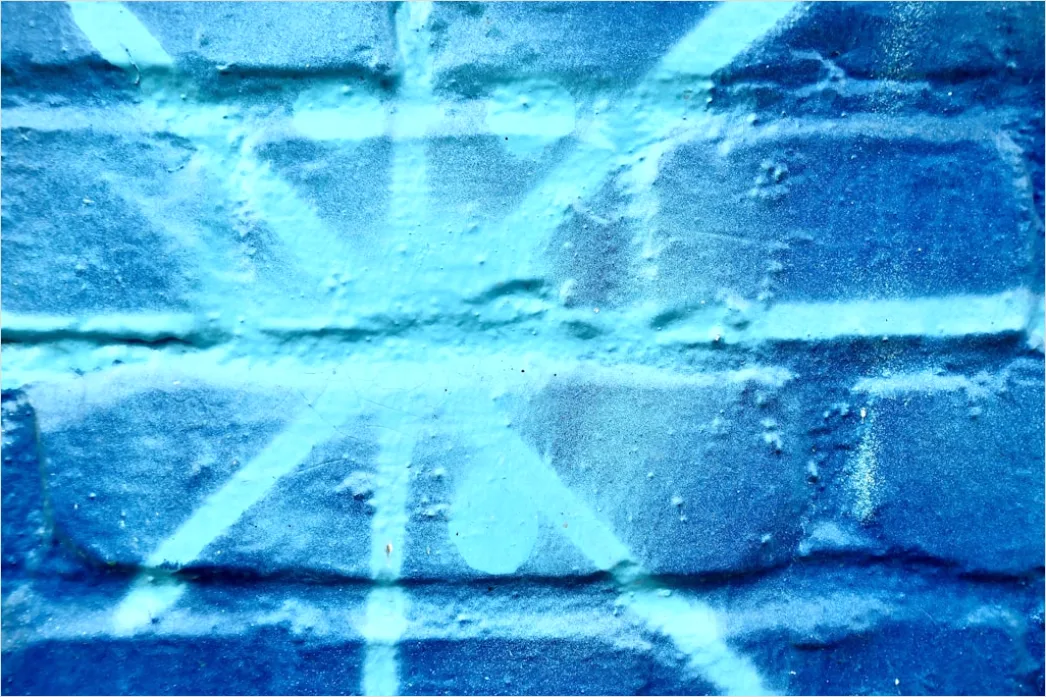 Stencil Art Auf Mauer Detailaufnahme Textur Foto 58d2