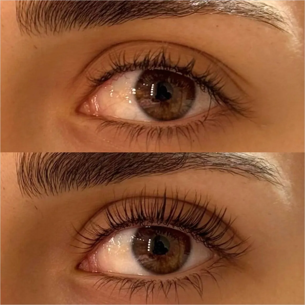 Detail Wimpern Lifting Vorher Nachher Foto Collage Number 15