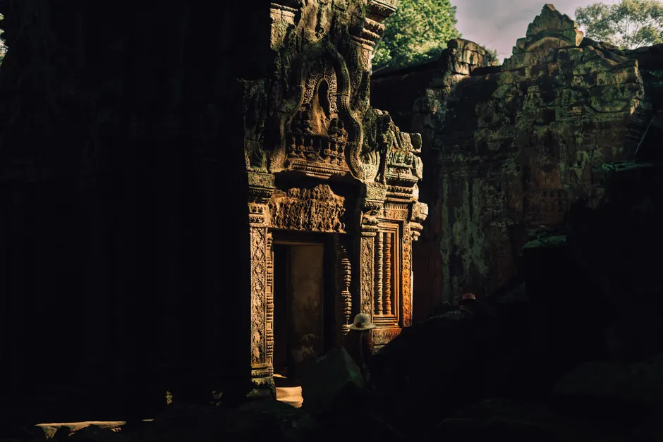 Ancient Sacred Ruins At Dawn Photo 8721