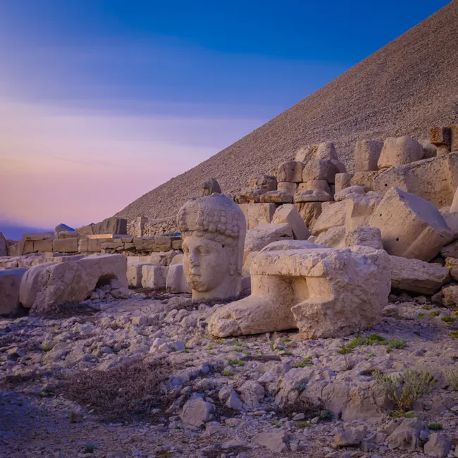 Detail Ancient Sacred Ruins At Dawn Photo Number 2