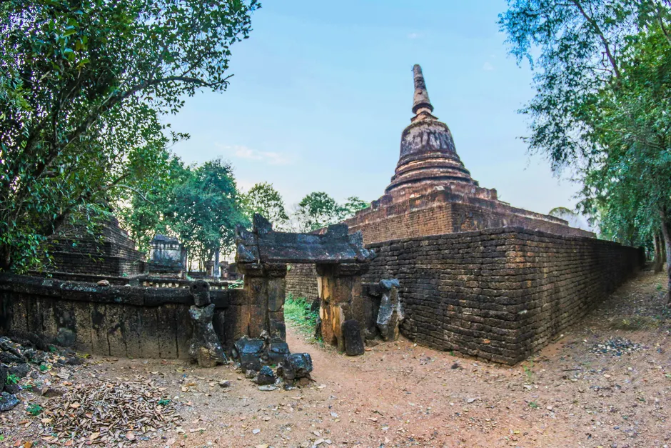 Detail Ancient Sacred Ruins At Dawn Photo Number 3