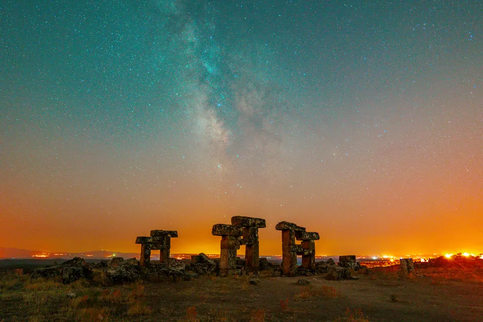 Detail Ancient Sacred Ruins At Dawn Photo Number 4