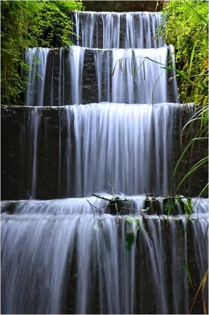 Detail Cascading Waterfall Tiers Photo Number 2