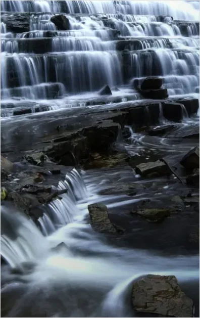 Detail Cascading Waterfall Tiers Photo Number 3