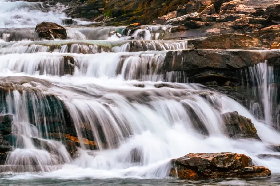 Detail Cascading Waterfall Tiers Photo Number 4