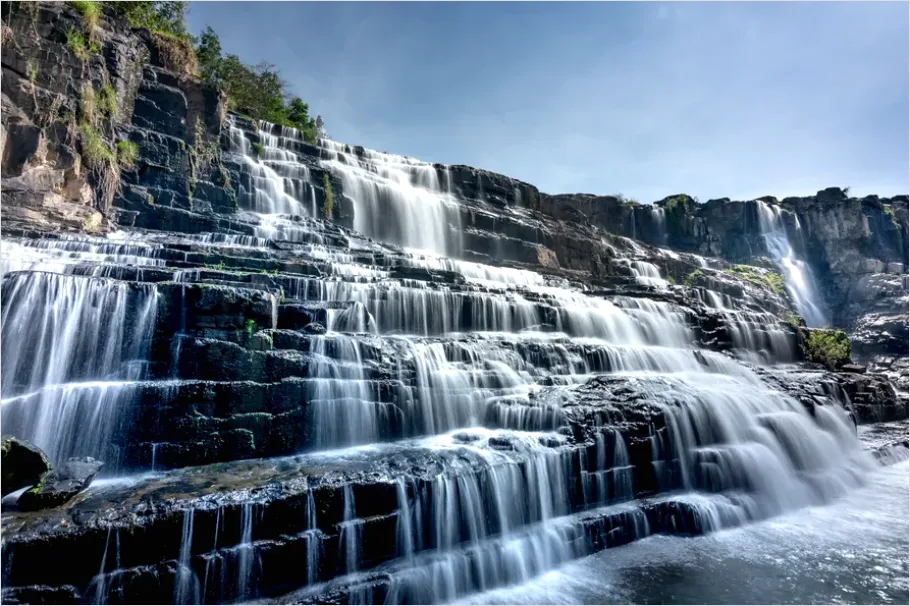 Detail Cascading Waterfall Tiers Photo Number 7