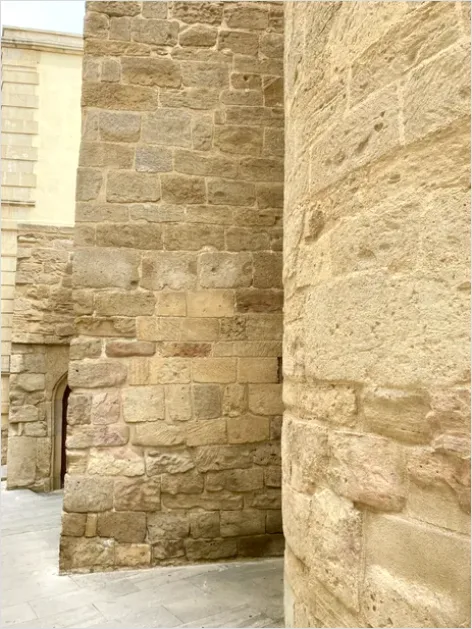 Detail Holy Site Stone Walls Texture Photo Number 3