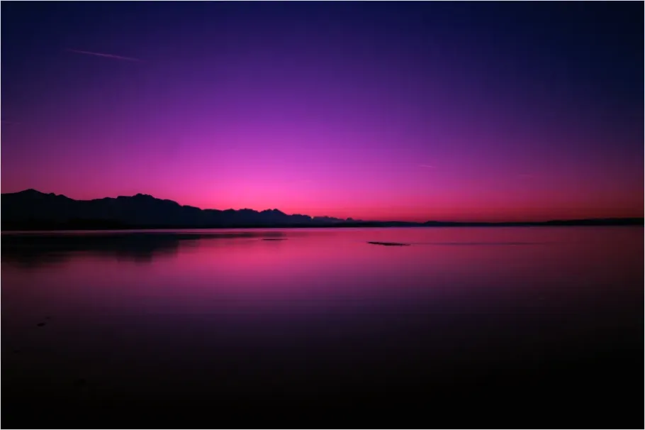 Detail Minimalist Lake Horizon Wallpaper Number 5