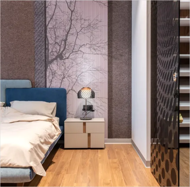 Detail Modern Texture Design For Bedroom Number 2