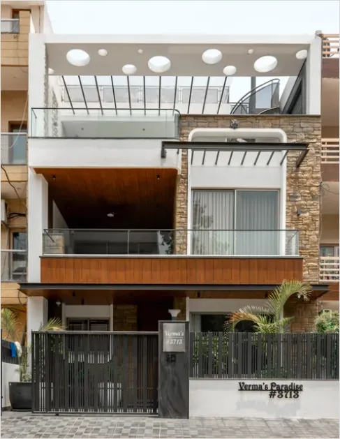 Detail Modern Texture Elevation Design Photos Number 3