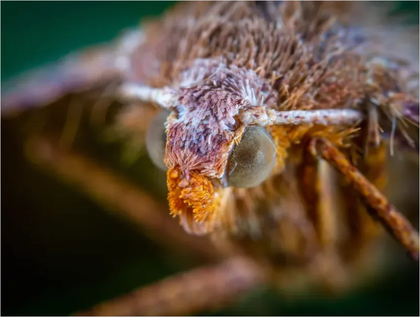Detail Moth Macro Photo Number 3