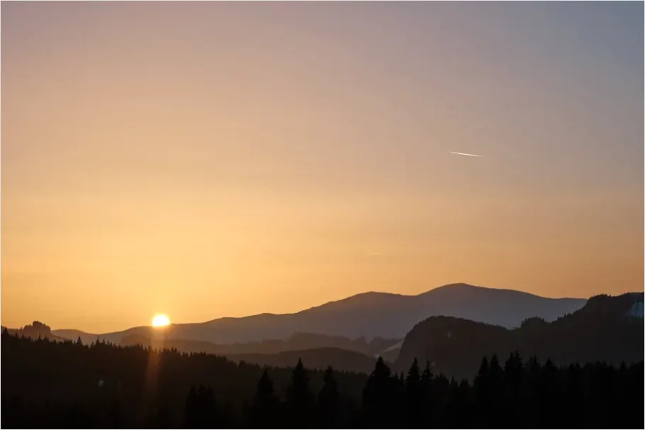 Mountain Landscape Sunrise Photo 3473