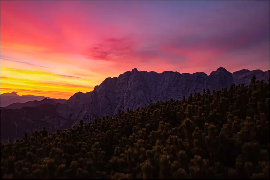 Detail Mountain Landscape Sunrise Photo Number 6