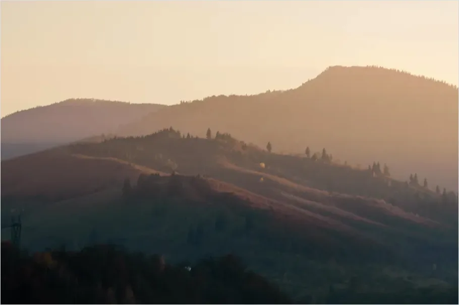 Detail Mountain Landscape Sunrise Photo Number 8