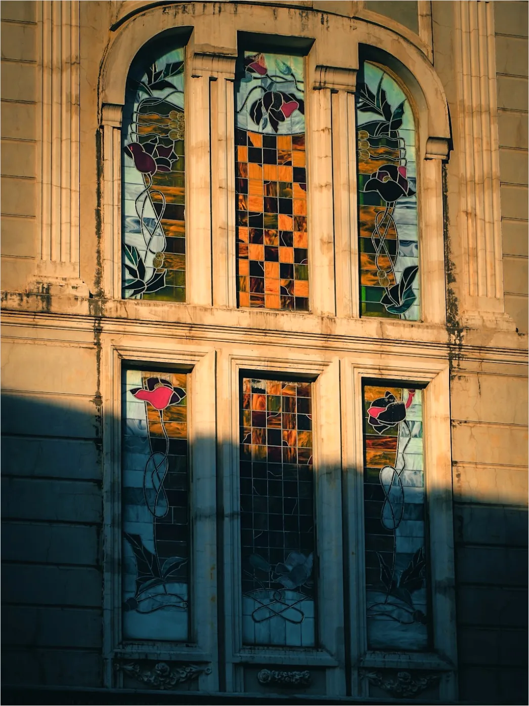 Detail Stained Glass Window Exterior Photo Number 4