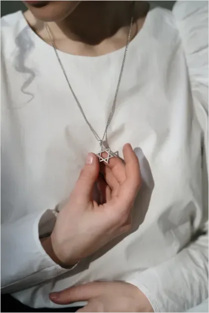 Detail Star Of David Pendant Close Up Number 4