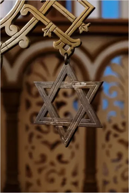 Detail Star Of David Pendant Close Up Number 5