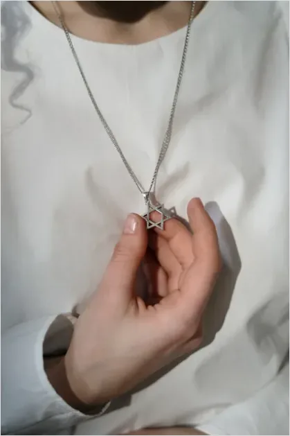 Detail Star Of David Pendant Close Up Number 9