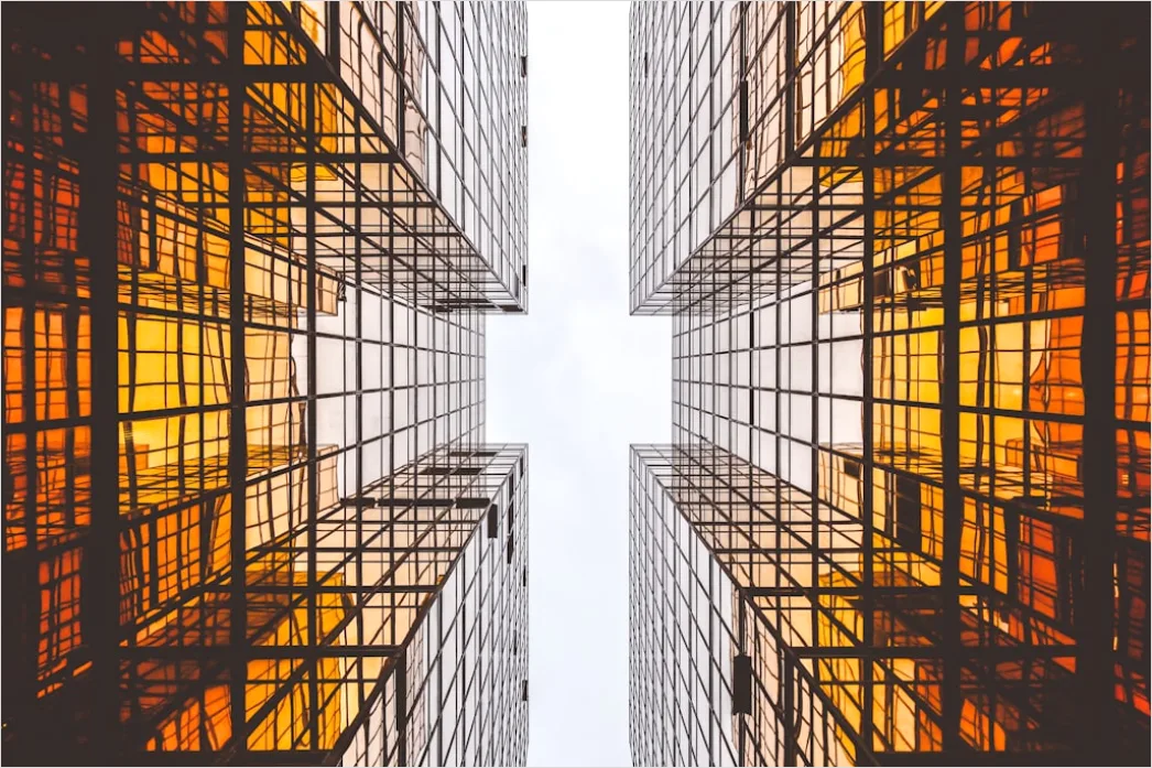Detail Symmetrical Building Facade Centered Photo Number 7