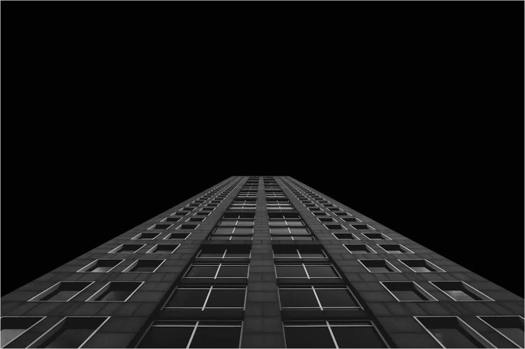 Detail Symmetrical Building Facade Centered Photo Number 8