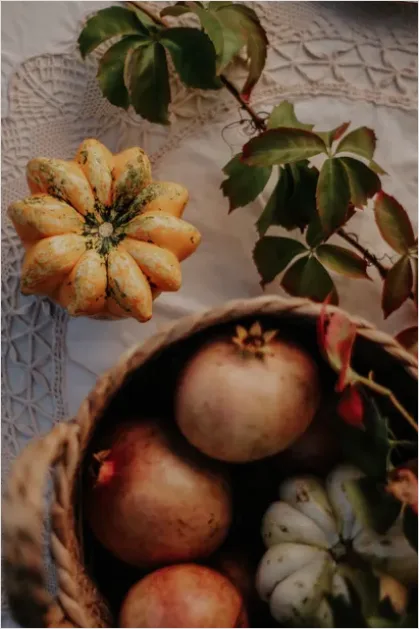 Detail Thanksgiving Harvest Table Autumn Photo Number 6