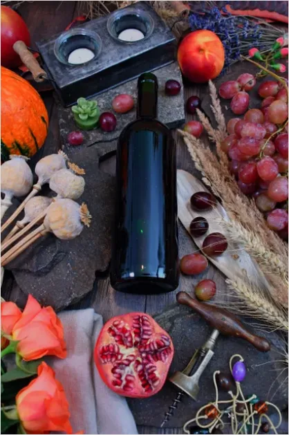 Detail Thanksgiving Harvest Table Autumn Photo Number 7