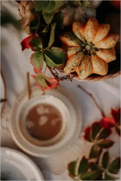 Detail Thanksgiving Harvest Table Autumn Photo Number 9