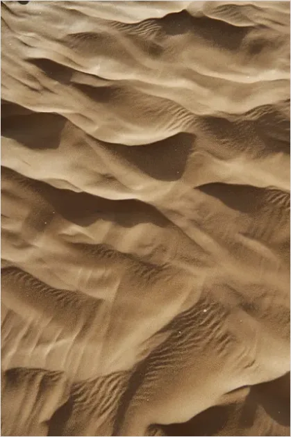 Detail Wind Patterns On Sand Dunes Number 2
