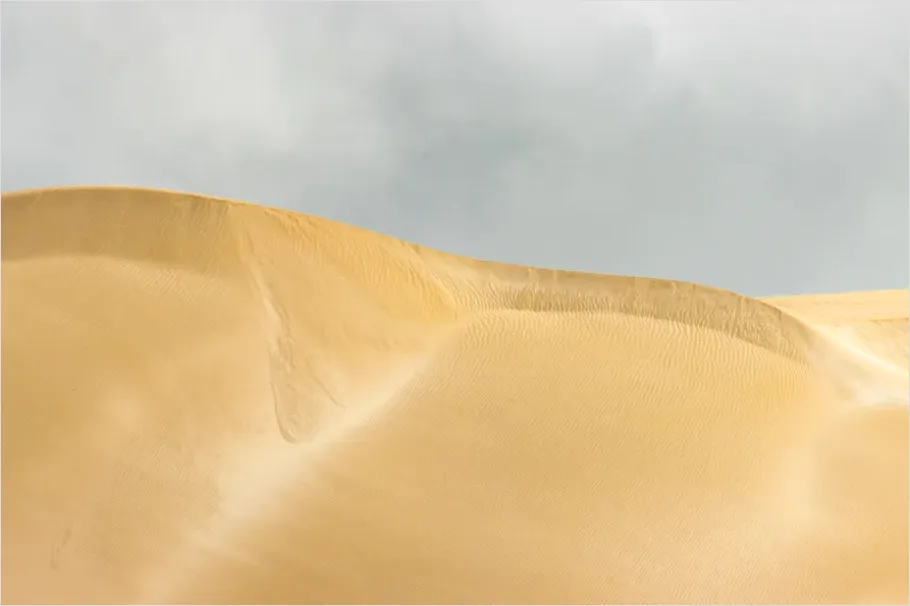Detail Wind Patterns On Sand Dunes Number 6