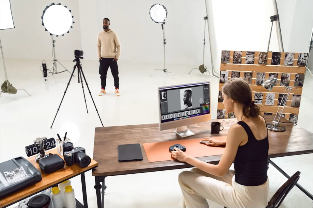 Aufnahme Setup Fuer Online Lehrvideos Ringlicht Foto 08ec