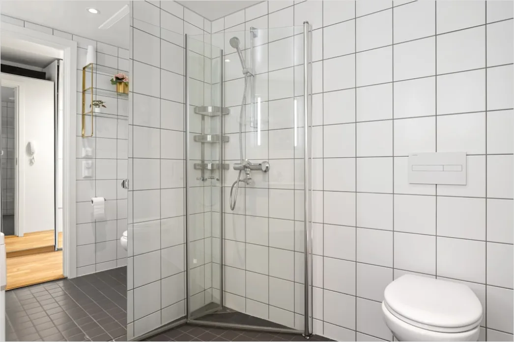 Badezimmer Nische In Dusche Ablage Foto Aa6b