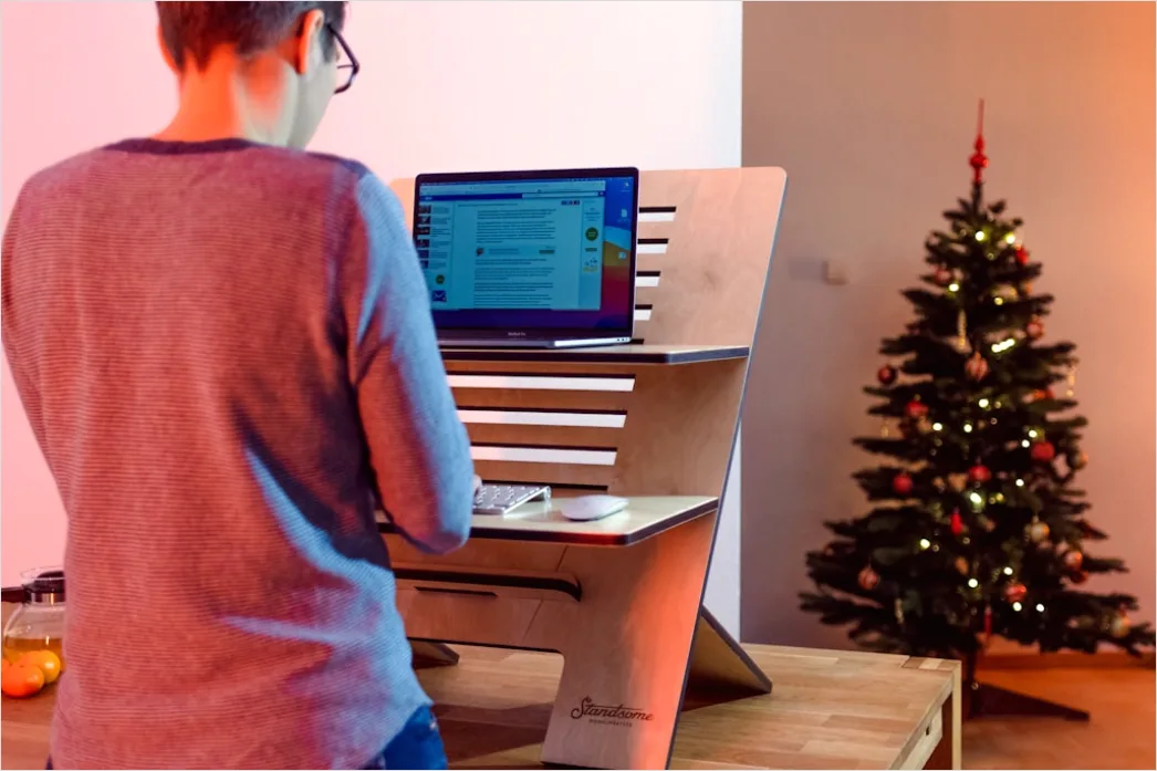 Hoehenverstellbarer Schreibtisch Ergonomie Foto 37bb