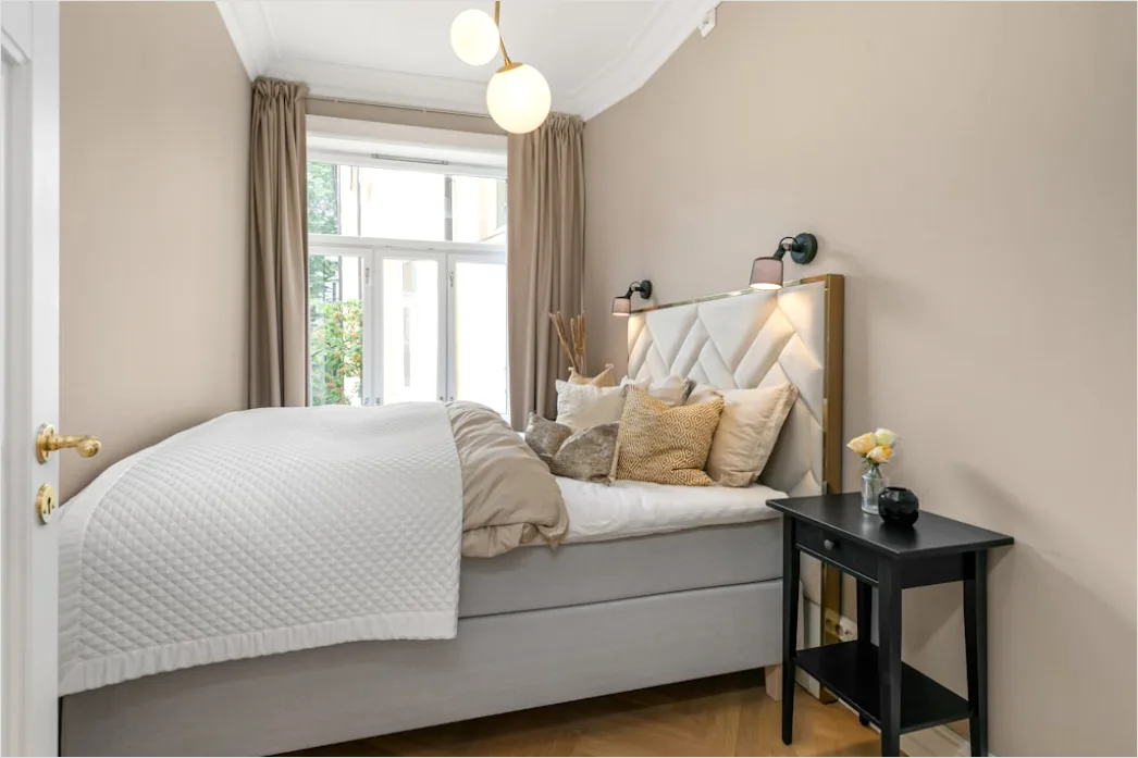 Detail Home Staging Schlafzimmer Neutral Foto Number 12