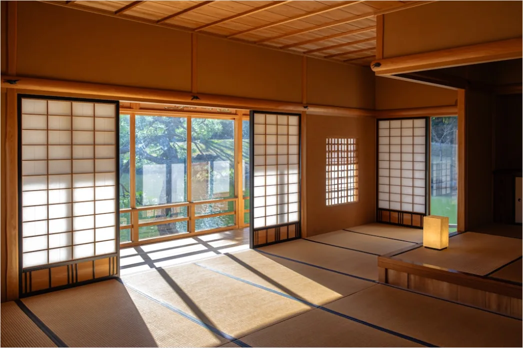 Detail Japandi Interieur Wohnzimmer Holz Beige Foto Number 11