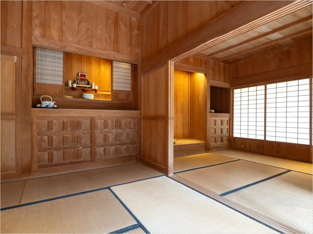 Detail Japandi Interieur Wohnzimmer Holz Beige Foto Number 12