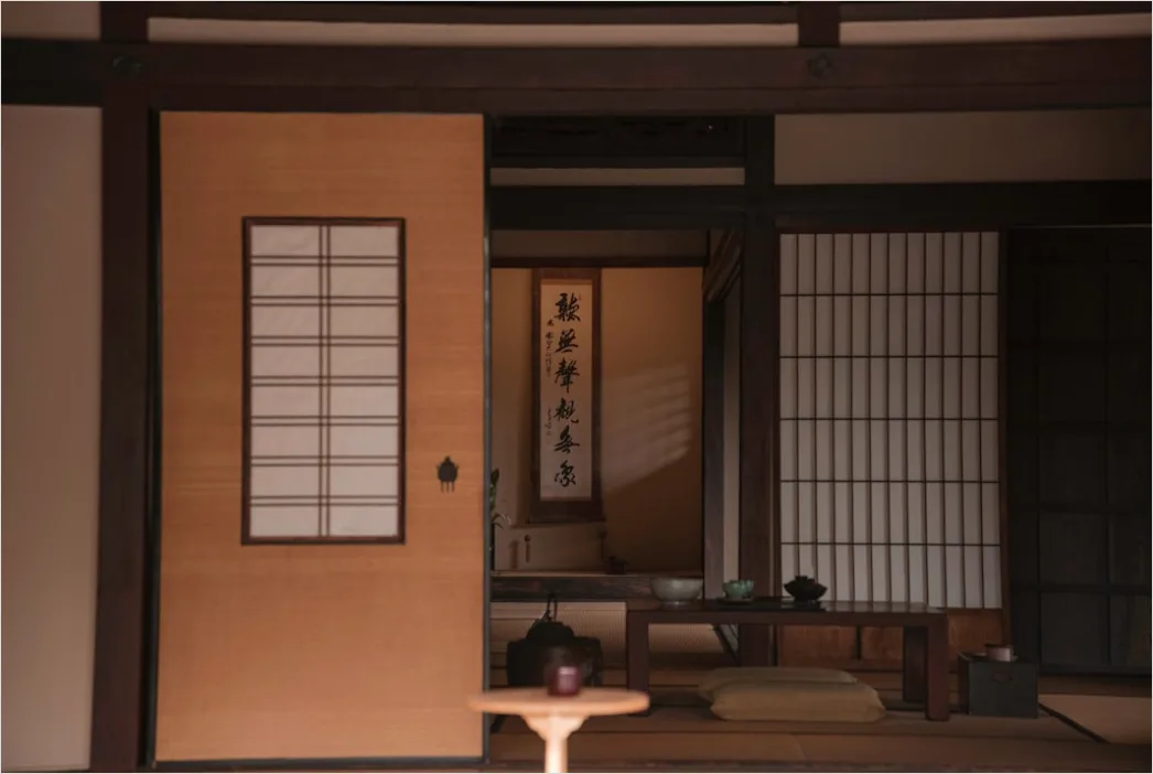 Detail Japandi Interieur Wohnzimmer Holz Beige Foto Number 4
