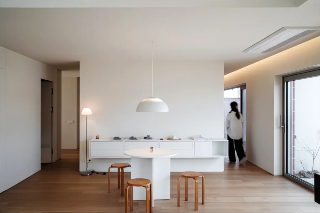 Detail Japandi Interieur Wohnzimmer Holz Beige Foto Number 10