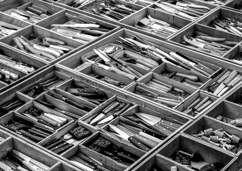 Detail Küchenschublade Organizer Besteck Foto Number 11