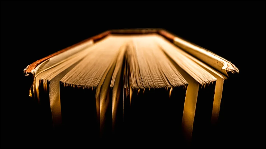 Detail Offenes Buch Seiten Umblättern Nahaufnahme Foto Number 8