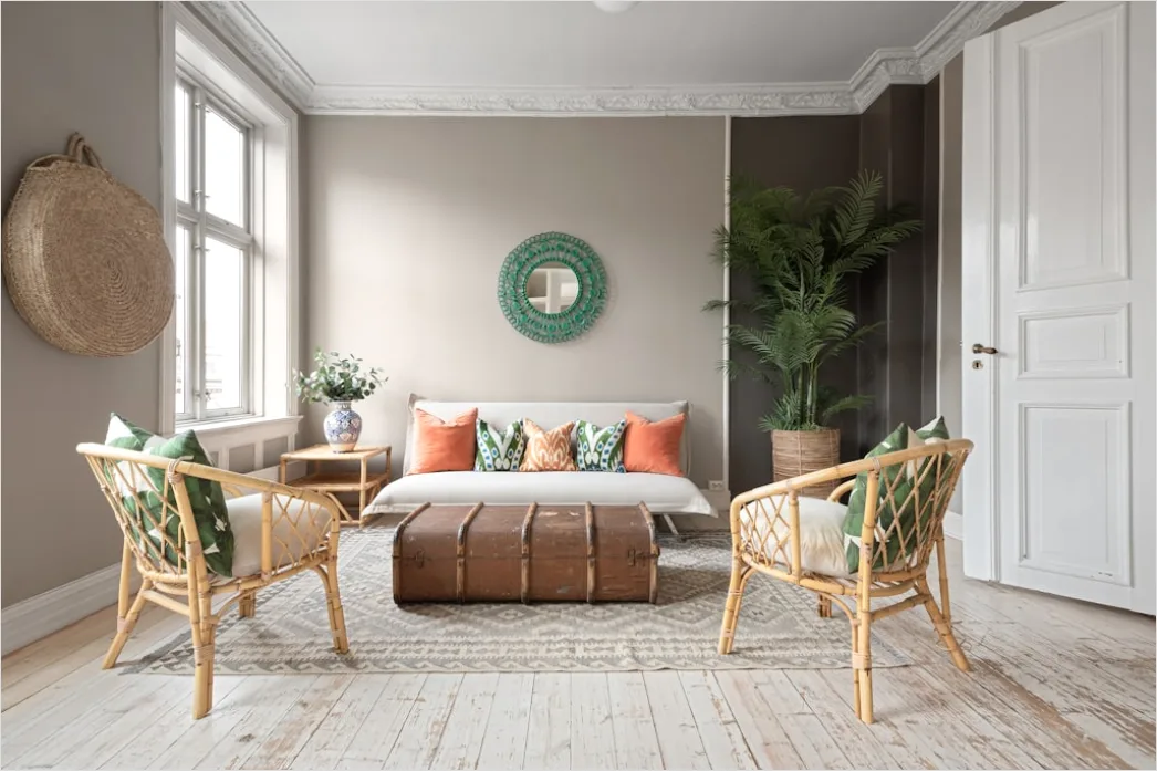 Rattan Moebel Boho Stil Foto C5fc