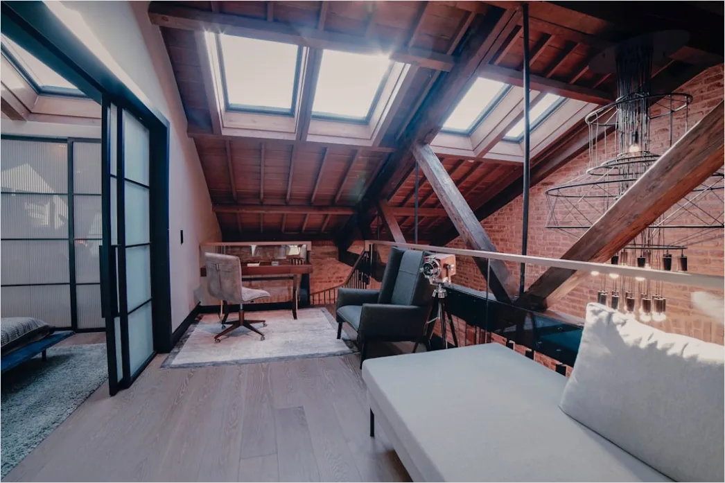 Schiebetuer Aus Glas Loft Stil Foto C5c5