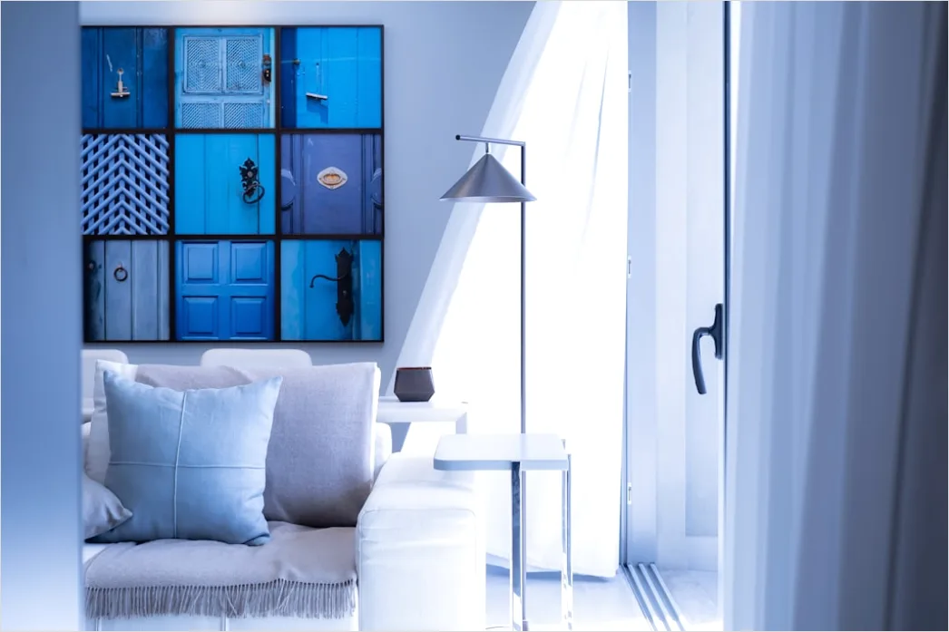 Detail Smart Home Beleuchtung Per App Wohnzimmer Foto Number 2