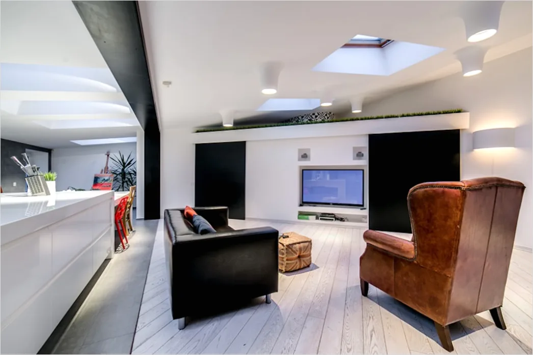 Detail Smart Home Beleuchtung Per App Wohnzimmer Foto Number 19