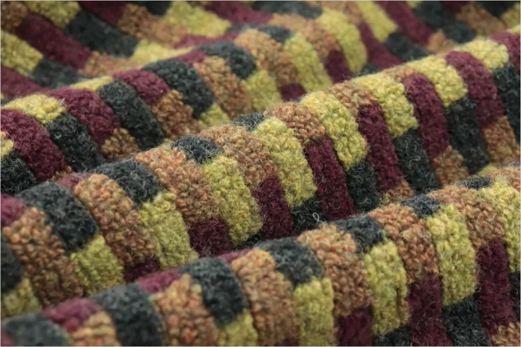Detail Sofa Bouclé Stoff Trend Nahaufnahme Foto Number 16