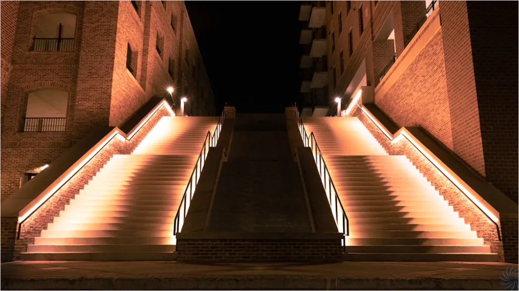 Detail Treppe Mit Led Stufenbeleuchtung Foto Number 11