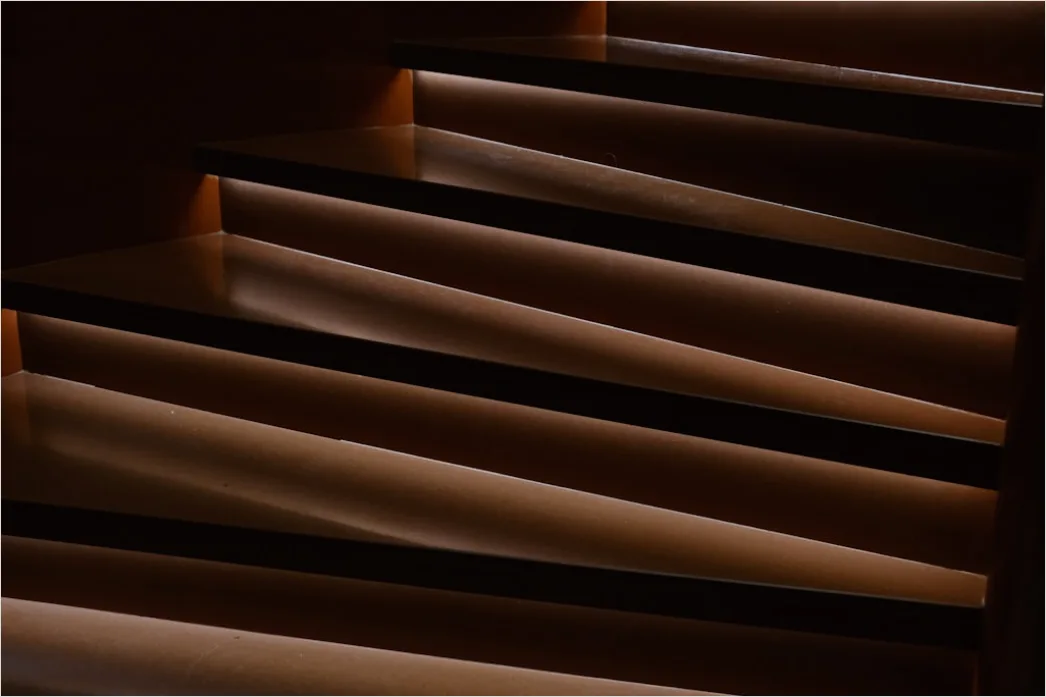 Detail Treppe Mit Led Stufenbeleuchtung Foto Number 13
