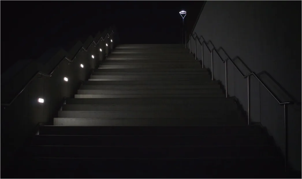 Detail Treppe Mit Led Stufenbeleuchtung Foto Number 17