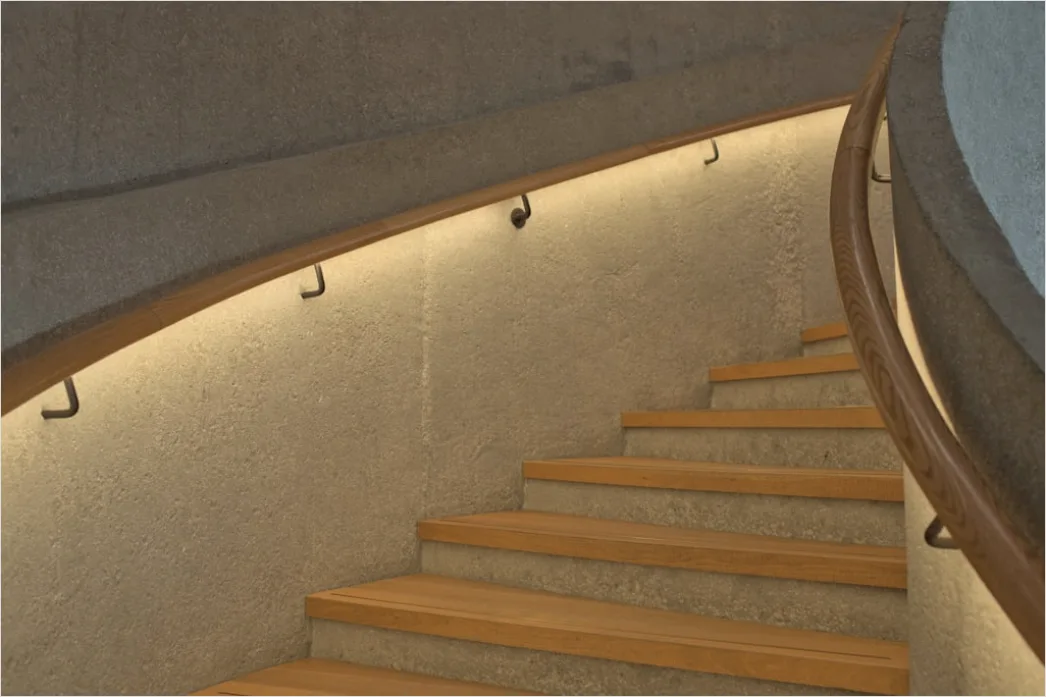 Detail Treppe Mit Led Stufenbeleuchtung Foto Number 20