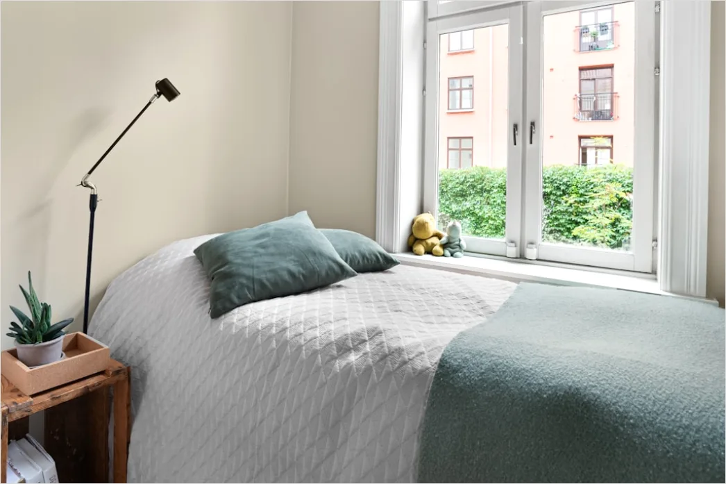 Wandfarbe Beige Warmton Wohntrend Foto A2cd